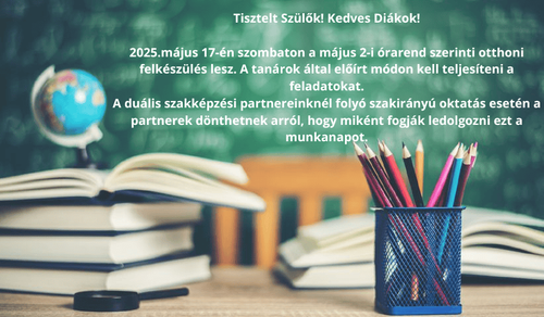 2025.05.17. szombati munkanap